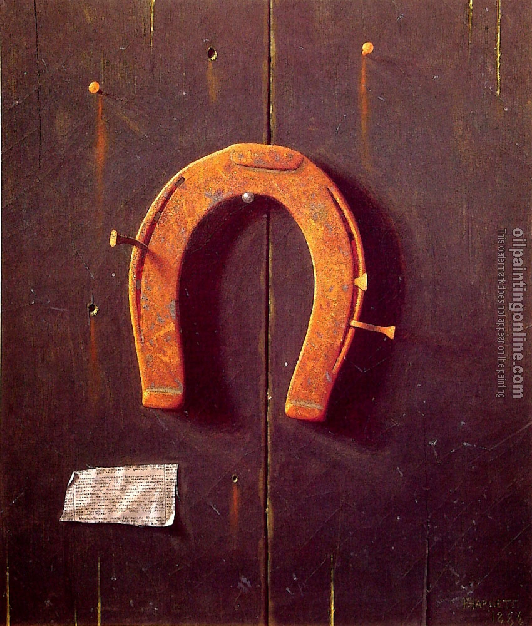 William Michael Harnett - The Golden Horshoe